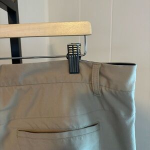 FootJoy FJ Beige Flat Front Chino Stretch Performance Golf Pants Men 42x30 *NOTE